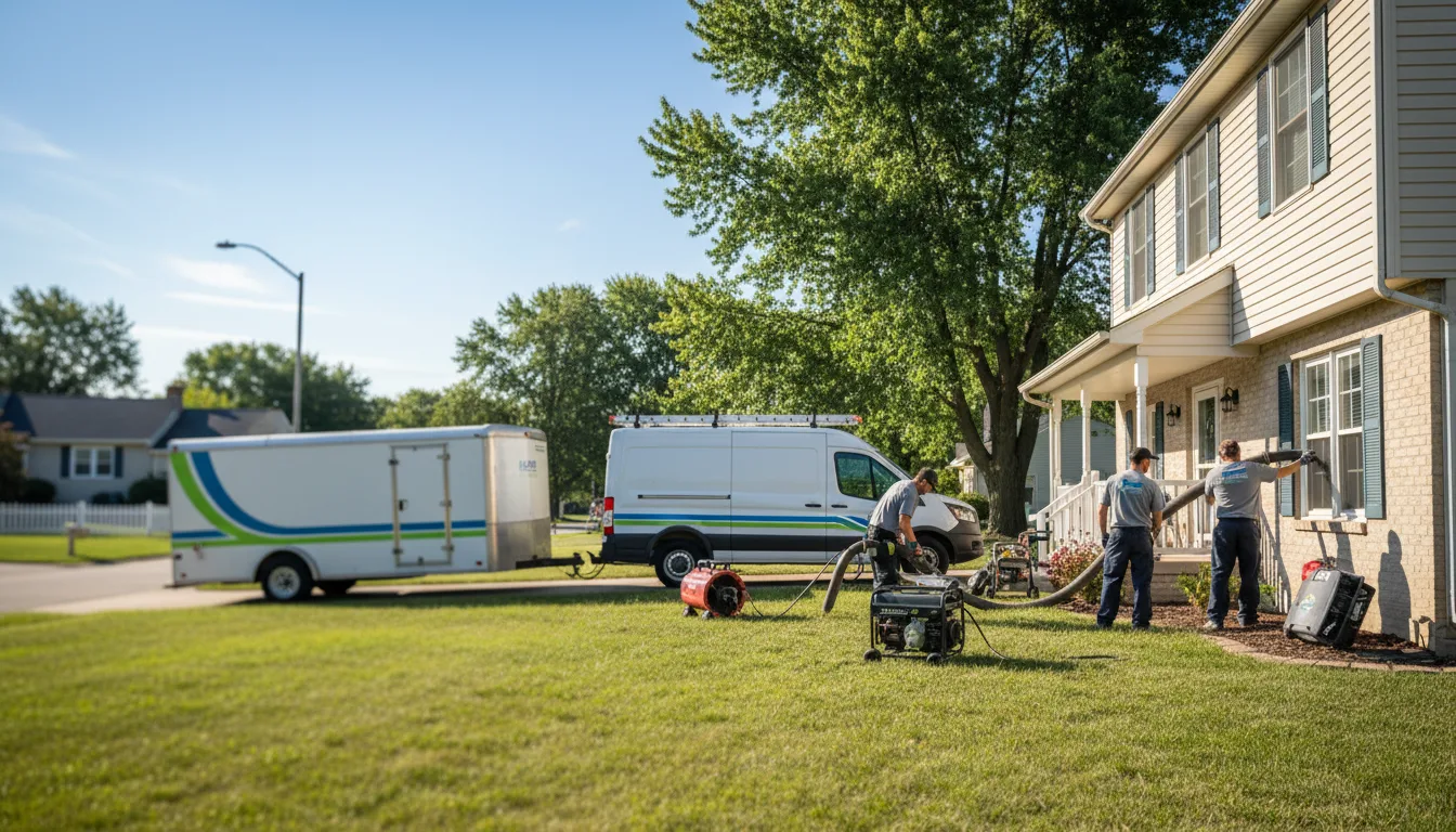 Flooded Basement Restoration And Cleanup With Repair in Ledger, MT near me